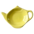 thumbnail image 2 of Teapot Shaped Tea Bag Holder Creative Ceramic Teabag Caddy Dish for Tea Time Organization Countertop Table Use Elegant Kitchen Tea Accessory,tea accessories,Yellow,1PC, 2 of 10