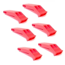 6 Pack ToolTreaux Safety Lightweight Loud Floating Emergency Whistle