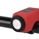 thumbnail image 2 of Luz de bocina de bicicleta 2 en 1 4 modos USB 1200mAh Faro de bicicleta de conducción nocturna (rojo), 2 of 9