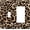 Leopard_06, variant on Leopard 2 Gang Light Switch Plate, Wild Animals Print Cheetah Print Spots Double Toggle Wall Plate Cover Decorative Electrical Switchplate for Kitchen Bathroom Home Art Wall Panel Decorate Faceplate