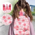 thumbnail image 5 of Resicozy Backpack for Teen Lightweight Bookbag for College Women Laptop Casual Cute Floral Printed Daypack Pink, 5 of 5