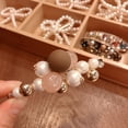 thumbnail image 5 of Sweet Pearl/Rhinestone Barrettes for Women, Duckbill Clip, 5 of 14