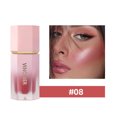 thumbnail image 1 of 8 Colores De Larga Duración Mate Sedoso Suave Fino Rouge Color Natural Mejora De Polvo Líquido Busher Face Maquillaje, 1 of 4