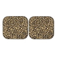 thumbnail image 7 of Gaeub Leopard Print Foldable Auto Sun Blocker Visor, Sunshade for Car Front Window, Keeps Your Vehicle Cool - Medium, 7 of 7