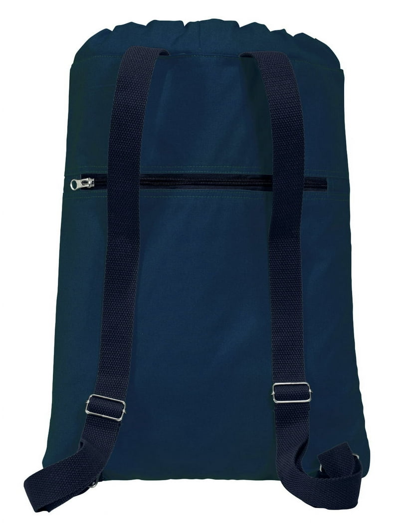 Cotton Canvas Colorado Flag Backpack Natural Fiber Colorado 