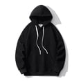 thumbnail image 1 of DPTALR Men Casual Hooded Round Neck Long Sleeve Pullover Color Sweatshirts Blouse, 1 of 4