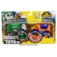 thumbnail image 2 of Tonka Monster Metal Movers Combo Pack - City Service (Garbage Truck & Cement Mixer) - 3" Tall,  Great Gift, Kids Ages 3+, 2 of 5