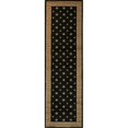 thumbnail image 1 of Infinity Home 548932 Barclay Hudson Terrace 2 ft. 3 in. x 7 ft. 3 in. Runner Rug in Black, 1 of 1