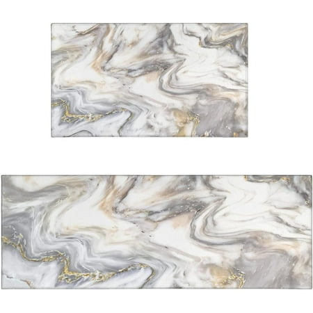 

Marble Kitchen Mats Sets 2 Piece