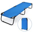 thumbnail image 2 of Spaco Folding Camping Bed Outdoor Portable Military Cot Sleeping Hiking, Camping Cot, Great for Camping, Lounging, & Elevated Sleeping, 2 of 8
