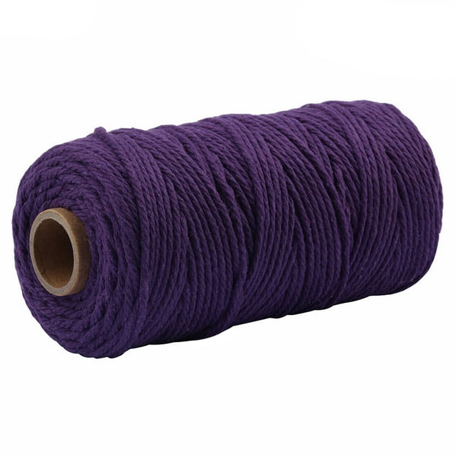 Cotton Cord Wall Hanging Dream Rope Cord Diy Crafts Knitting 100Mx3Mm
