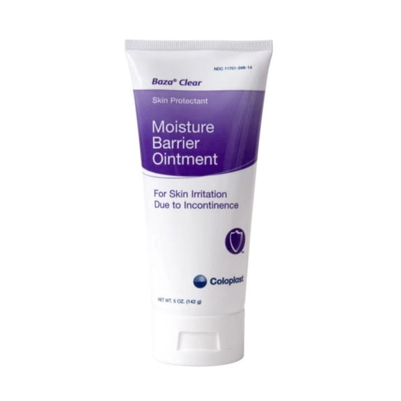 Baza Clear Moisture Barrier Ointment 5 oz Tube - Pack of 2
