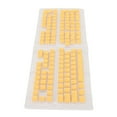 thumbnail image 3 of PBT Pudding Keycaps, Replacement Keycaps Zero Gloss Matte OEM Height High Fastness Doubleshot Injection Translucent  for Office Purple,Yellow, 3 of 7