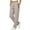 Khaki, variant on Women's Plus Size Lightweight Hiking Joggers, Stretch Active Pants, Quick Dry Water-Resistant Athletic Pants for Women, Stretch Drawstring Active Joggers with Zipper Pockets Black