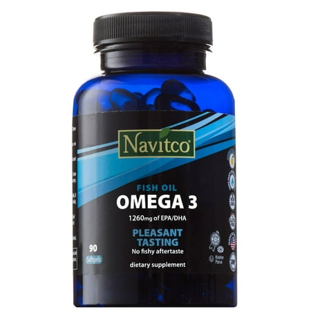 Navitco Kosher Omega-3 Fish Oil 3000 mg  - 90