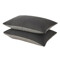 FeiFu Washed Cotton Pillowcase Soft Comfortable Bedding Accessory,Durable and Breathable for Bedroom Use Easy Care 2PCS(19x29 Inch)