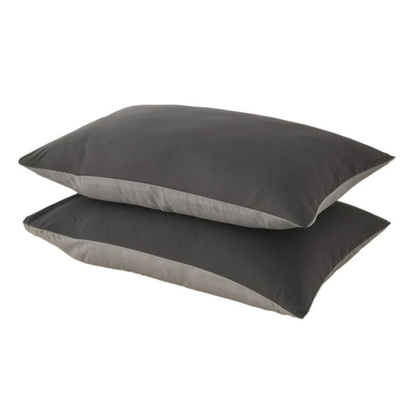 EazyTech Pillowcase Set of 2 Standard Size Soft Breathable Cotton Pillow Shams with Envelope Closure, 20x30in for Bedroom Living Room Sofa Decor