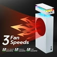 thumbnail image 5 of RGB Cooling Fan for Xbox Series S, Cooling System with 3 Speed Level Adjustable, 7 Modes RGB Light Strip, Dust Filter, Low Noise and 2 USB Port, Cooler Fan for Xbox Series S Console(Black), 5 of 9
