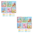 thumbnail image 2 of bedienty 6piece Reusable Water Drawing Book For Children ABS Easy  for Operation Economic  for Magic Paper Made 2Set, 2 of 6