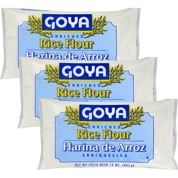 Goya Rice Flour Enriched Harina de Arroz, 12 oz (Pack of 3) Walmart