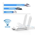 thumbnail image 3 of PIX-LINK Adaptadores Wifi Usb Para Pc De Escritorio, Adaptadores De Red InaláMbrica De Doble Frecuencia De 600mbps 2.4g / 5ghz Mini Perro Cifrado Wifi PIX-LINK  Adaptadores wifi, 3 of 5
