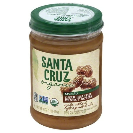 Santa Cruz Organic Dark Roasted Crunchy Peanut Butter
