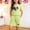 Green, variant on Amidoa Girls 2 Piece Outfits Summer Clothes Short Sleeve Cotton Floral Print T-Shirt and Shorts Casual Kids Clothing Sets Red Size 5T