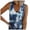 Blue, variant on JDEFEG Womens Camisole Plus Size Womens V Neck Tank Tops Summer Sleeveless Ribbed Button Casual Holiday Shirts Floral Print Blouse Tees T Shirt Orange Size Xxl