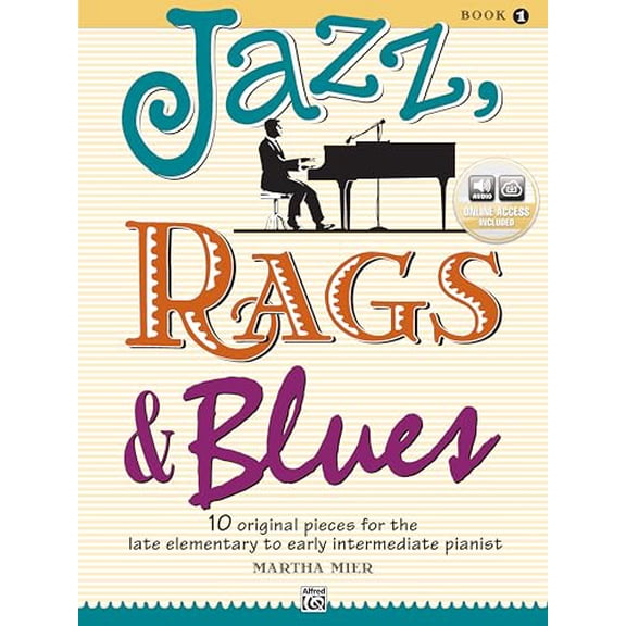 Pre-Owned Jazz, Rags & Blues Book 1(Alfred's Basic Piano Library), 9780739009635, 073900963X, Paperback,