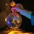 thumbnail image 4 of TIELUTT Small Disco Hanging Outdoor Props Mini Disco for Party Party Flag Streamers Event Planner Organizer 2022 Party Decorations for Men 40th Birthday 420 Party Decorations for Adults Event Table R, 4 of 5