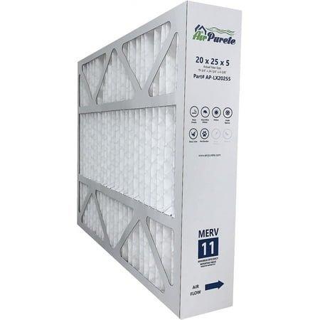 

FC100A1037 Replacement Filter | AP-LX20255 | Actual Size 19-3/4 x 24-3/4 x 4-3/8 (20x25x5) | Merv 11 | Pack of 1 | Manufactured in United States