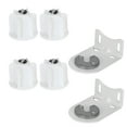 thumbnail image 2 of 2Pcs Bearing Straight Center Bracket Manual Electric Curtain Lifting Roller Blind Accessories, 2 of 6