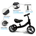 thumbnail image 2 of Bicicleta de equilibrio CHESTNUTER para bebés de 1 a 3 años con 3 ruedas, color negro, 2 of 5