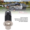 thumbnail image 4 of Keyless Cupboard Push Button Latch Knob Cabinet Push Button Lock Stylish Look Keyless Cupboard Drawer Push Button Latch Knob for RV Yacht Motorhome Campervan Caravan, 4 of 7