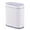 White Grey, variant on PLERISE 2 Gallon Sensor Trash Can with Lid, Black Automatic Narrow Garbage Can, Waterproof Smart Motion Sensor Waste Bin for Bathroom Living Room Office