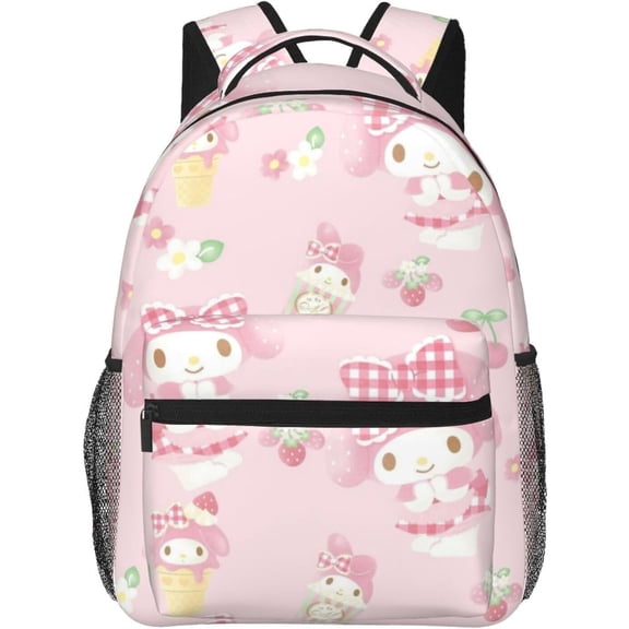 My Melody Cartoon 3d Backpack Cute Pattern Backpacks Unisex Daypacks Travel Bags Sports Backpacks For Women
