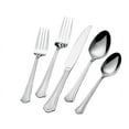 thumbnail image 2 of International Silver Carpi Frost 51-Piece Stainless Steel Flatware Set, Serving Utensils, Extra Teaspoons, Service for 8, 2 of 4