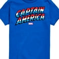 thumbnail image 3 of Marvel Captain America - Logo Type - Toddler and Youth Short Sleeve Graphic T-shirt, 3 of 5
