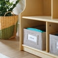 thumbnail image 3 of Guidecraft EdQ 5-Section Wooden Storage Locker with Bench Seat for Classroom, Kids Cubby Organizer with Shelves and Hooks for Coats, 3 of 4