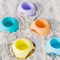 thumbnail image 4 of Posavasos de arena de playa para bebidas, soporte para posavasos para bebidas, apto para lavavajillas, plástico resistente reutilizable, 4 of 5