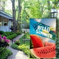 thumbnail image 4 of Shangniulu Summer Watermelon Garden Flag Double Sided for Outside, Beach Yard Flag for Outdoor Farmhouse Holiday Decor White, 4 of 6