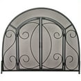 thumbnail image 1 of Uniflame Écran Orné en Fer Forgé Noir à Panneau Unique avec Portes, 1 of 4