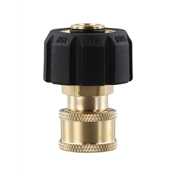 1/4 3/8 Quick Connect Female To M22 14 15 Female Pressure Washer Adapter 45295