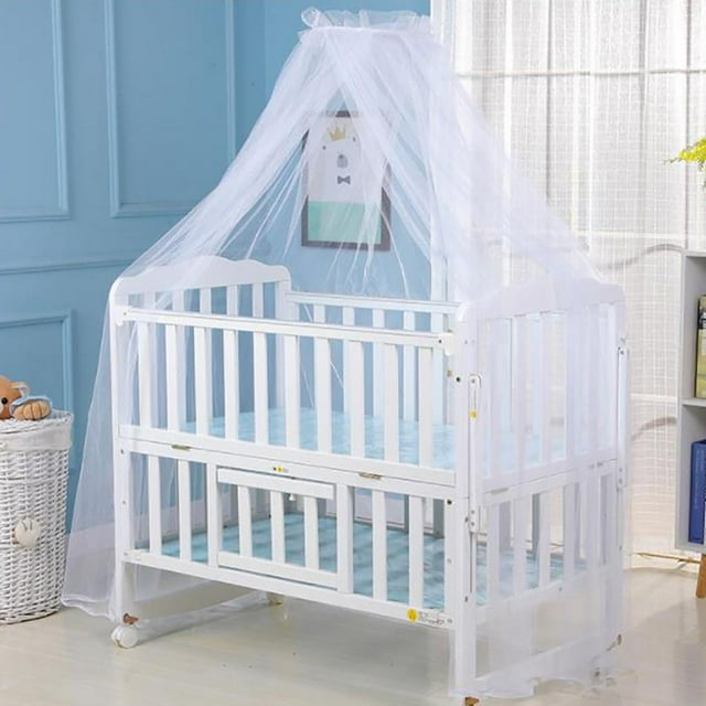 Crib Floor Mosquito Net Palace Dome Children Mosquito Net Foldable Anti Mosquito Cover With Lace