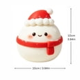 thumbnail image 2 of Christmas Snowman Squishy Hand Squeeze Toy Slow Rising Fidget Stress Ball for Kids Adults Teens Anxiety Relief Decompression Office Desk Decoration Travel Portable, 2 of 4