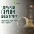 thumbnail image 4 of True Organic Ceylon Black Pepper Whole, 16 Ounces, USDA Organic & Kosher, 4 of 9
