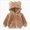 Y16-Khaki, variant on Toddler Kids Girls Boys Full Zip Up Fleece Hooded Jacket Coat Bear Ear Long Sleeve Thick Outerwear Snowsuit,Bear Ear Jacket 12-24 Months