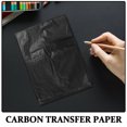 thumbnail image 3 of GOOHOCHY Graphite Tracing Paper For Drawing 1Set Black Paper For Professionals And, 3 of 8