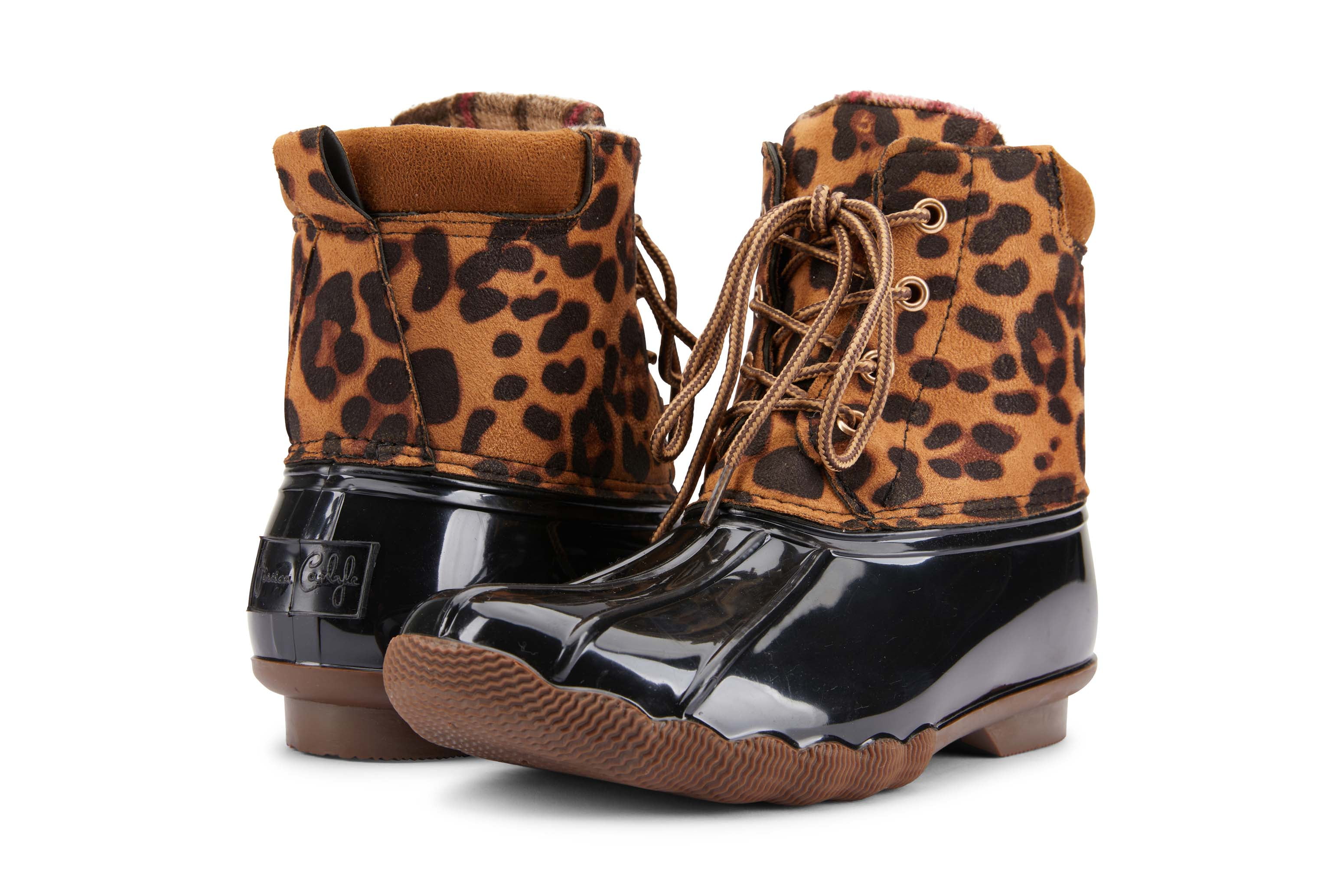 Tone Combat Style Calf Rain Boots 