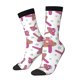 thumbnail image 1 of Balery Purple Mushroom Calcetas Largas con Estampado para Hombre y Mujer – Suaves y Transpirables, Talla Única (US 5-11), 1 of 6